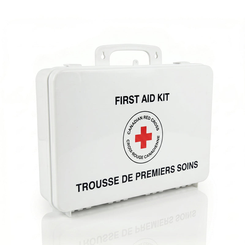 Canadian Red Cross Type 2 Small first aid kit, standard plastic case