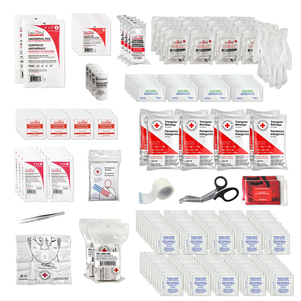 Canadian Red Cross Type 2 Large refill supplies, official supplier photograph