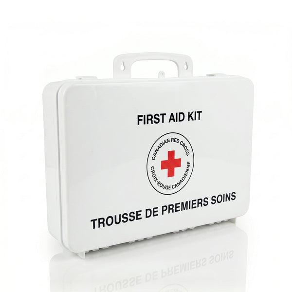 Canadian Red Cross Type 2 Small first aid kit, standard plastic case