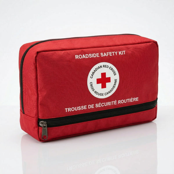 Canadian Red Cross CRC-RK-R roadside first aid and safety kit - official supplier photograph