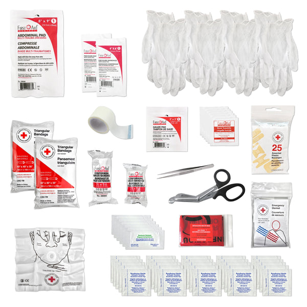 Canadian Red Cross Type 2 Small refill supplies only, no bag or case