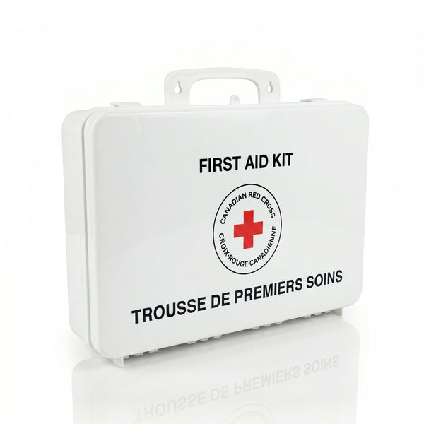 Canadian Red Cross Type 3 Medium first aid kit in standard plastic case